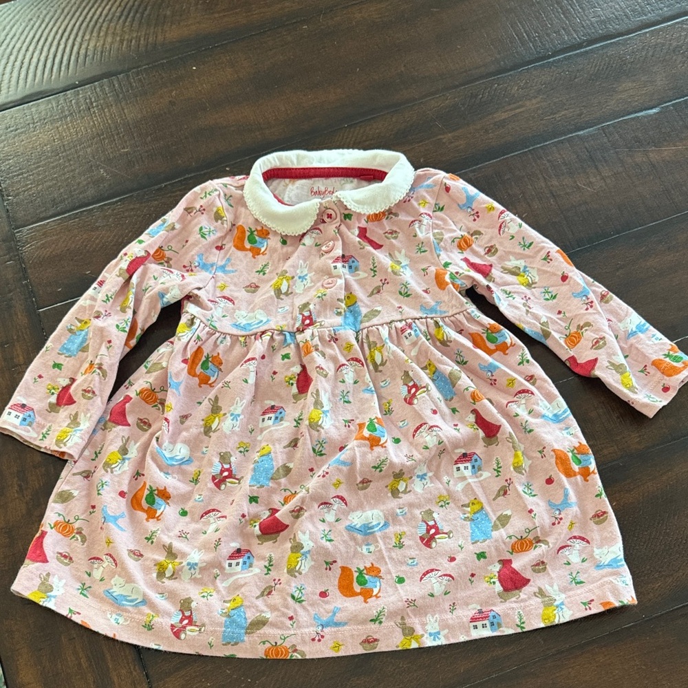 Baby Boden Little Red riding hood dress